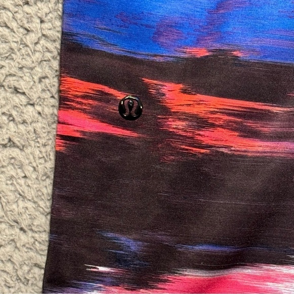 Lululemon Jet Crop (Slim) *Luxtreme Pigment Wind White Multi Size 6 - Picture 9 of 12